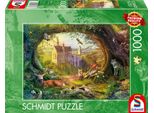 Schmidt Spiele Gmbh Pu1000T.Castello Da Favola Nel Bosco Incantato Altro