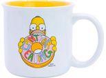 Tazza Homer Simpson Gialla Giallo Taglia Unica