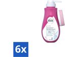 Veet Crema Depilatoria Pure Sensitive Skin 400 Ml - Confezione Risparmio - 6 Pezzi