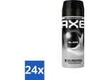 Ax Antitraspirante Spray Nero 150 Ml - Confezione Risparmio - 24 Pezzi