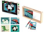 Vilac Puzzle In Legno 4D Animali
