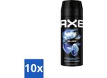 Ax Deodorante Spray Per Il Corpo Click 150 Ml - Confezione Risparmio - 10 Pezzi