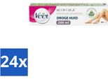 Crema Depilatoria Veet Minima – Pelle Secca – 200 Ml – Confezione Risparmio – 24 Pezzi