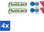 Dentifricio Fluocaril Al Fluoro – 2 Tubetti – 75 Ml - Confezione Risparmio - 4 Pezzi