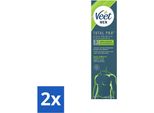 Veet For Men – Crema Depilatoria – Pelle Normale – 200 Ml – Confezione Risparmio – 2 Pezzi