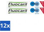 Dentifricio Fluocaril Al Fluoro – 2 Tubetti – 75 Ml - Confezione Risparmio - 12 Pezzi