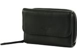 S.Oliver Pelle Portafoglio Wallet Grey / Black Nero