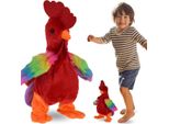 Lolex | Pollo Interattivo - Balla E Canta - Giocattolo Per Bambini - 500 G - 28 X 23 X 15 Cm