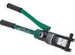 Pinze A Crimpare Idrauliche - Pinze Per Capicorda - Forza Di Crimpatura 120 Kn - 11 Matrici - Sezione Del Conduttore 16-300 Mm² - Azionamento Manuale - Verde