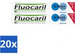 Dentifricio Fluocaril Al Fluoro – 2 Tubetti – 75 Ml - Confezione Risparmio - 20 Pezzi