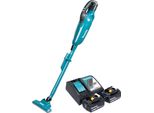 Makita Dcl 284 FRG2 Aspirapolvere A Batteria 18 V 0,73 L Brushless + 2X Batteria 6,0 Ah + Caricabatteria