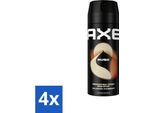 Ax Deodorante Spray Per Il Corpo Muschio 150 Ml - Confezione Risparmio - 4 Pezzi