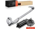 Frankberg 1X Motore Tergicristallo + 1X Asta Tergicristallo Anteriore Per Mercedes-Benz Classe E W210 S210 1995-2003