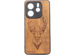 Custodia In Legno Bewood Per Xiaomi Redmi Note 14 5G Imbuia Deer