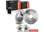 Frankberg 2X Pinze Freno + 2X Dischi Freno Posteriori Per Opel Astra G Caravan Furgone/Station Wagon T98 F70