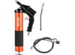 Sgrassatore Vevor, 413 Bar, Set Di Ingrassatori Con Impugnatura A Pistola Con Capacità Di 0,4 Litri, Incl. Tubo Flessibile Da 45,7 Cm, 1 Tubo Di Prolunga E 2 Ugelli Piatti Per Veicoli A Motore E Spedizione