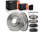 Frankberg 2X Dischi Freno 4X Pastiglie Freno Asse Anteriore Per CitroëN Berlingo Opel Combo Tour/Life Peugeot Partner Rifter