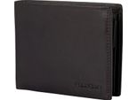 Samsonite Pelle Portafoglio Attack 2 015 - B 4CC+2C+C Wallet Ebony Brown Marrone Scuro