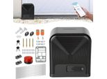 Set Operatore Per Cancelli Scorrevoli Izrielar - Motore 750W, Fino A 1600 Kg, Wifi Con 2 Chiavi E Telecomando, Operatore Per Cancelli Di Cantiere, Operatore Per Cancelli, Cancello Scorrevole, Apricancello, Luce Di Allarme