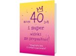 Biglietto Di Auguri Per Il 40° Compleanno Del Signor Drago - B6 Con Busta