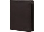 Samsonite Portafoglio Attack 2 147 - W 15CC+HFL+C+Z+2C Wallet Ebony Brown Marrone Scuro