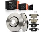 Frankberg 2X Dischi Freno 4X Pastiglie Freno Asse Anteriore Per Volvo XC90 I 275 2.4L 2.5L 2.9L 3.2L 4.4L 2002-2014