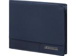 Samsonite Pelle Portafoglio Pro-Dlx 6 015 - B 4CC+2C+C Wallet Night Blue Blu Scuro