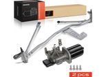Frankberg 1X Motore Tergicristallo + 1X Asta Tergicristallo Per CitroëN Jumper Fiat Ducato Peugeot Boxer