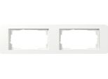 Telaio Di Copertura Gira 2F Gira E1 Bianco Puro M 0212151