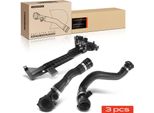 Frankberg 1X Supporto + 2X Tubo Radiatore Tubo Dell'acqua Di Raffreddamento Per Bmw Serie 3 Cabriolet Coupé Touring E46