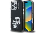 Etui Karl Lagerfeld Iml Aquarelle Karl & Choupette & Logo Do Iphone 16 Pro Max Czarny