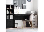 Maison Exclusive - Scrivania Effetto Rovere Nero 100 X 40 X 76 Cm