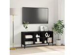 Maison Exclusive - Mobile Tv Nero 103,5 X 30 X 50 Cm Materiale Ligneo