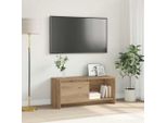 Maison Exclusive - Mobile Tv In Rovere Artisan 90 X 35 X 40 Cm Materiale Ligneo