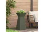 Maison Exclusive - Fioriere A Colonna 2 Pezzi Olivo 35 X 35 X 73 Cm