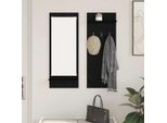 Maison Exclusive - Comodino Da Parete Effetto Rovere Nero 70 X 10 X 90 Cm