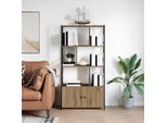 Maison Exclusive - Libreria In Rovere Artigianale 80 X 30 X 155,5 Cm Materiale Ligneo