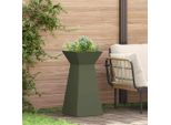 Maison Exclusive - Fioriera A Colonna Oliv 35 X 35 X 73 Cm