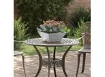 Maison Exclusive - Vaso Da Giardino Argento 35 X 35 X 15 Cm Acciaio Inossidabile