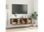 Maison Exclusive - Set Di Mobili Tv 2 Pezzi Multicolore 60 X 30 X 30 Cm Materiale Ligneo