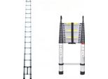 Scala Telescopica Per Soffitte Nata – 5 M – Scala Pieghevole – Scala Estensibile In Alluminio – Portatile – EN131 – Carico Massimo 150 Kg