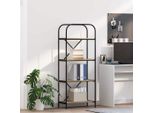 Maison Exclusive - Libreria In Rovere Sonoma 60 X 30 X 146 Cm Materiale Ligneo