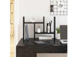 Maison Exclusive - Organizer Da Scrivania Effetto Rovere Nero