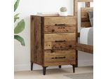 Maison Exclusive - Comodino In Legno Antico 40 X 40,5 X 66 Cm Materiale Ligneo