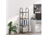Maison Exclusive - Libreria In Rovere Artigianale 40 X 30 X 146 Cm Materiale Ligneo