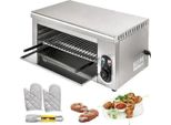 Forno Elettrico Pro – Acciaio Inossidabile – Forno Per Grigliate E Pizza – 2 Kw – Multifunzionale – Compatto E Potente