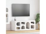 Maison Exclusive - Mobile Tv Bianco 100 X 35 X 40 Cm Materiale Ligneo