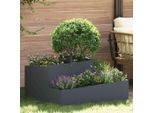 Maison Exclusive - Vaso Da Giardino Antracite 80 X 80 X 50 Cm