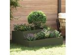 Maison Exclusive - Vaso Da Giardino Verde Oliva 100 X 100 X 50 Cm