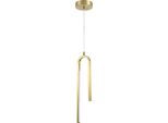 Lampada A Sospensione Toolight App1803-Cp 50Cm Brush Gold